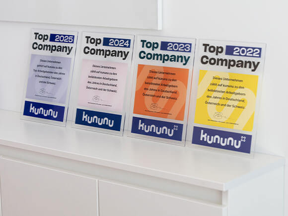 kununu Top Company 2022-2025